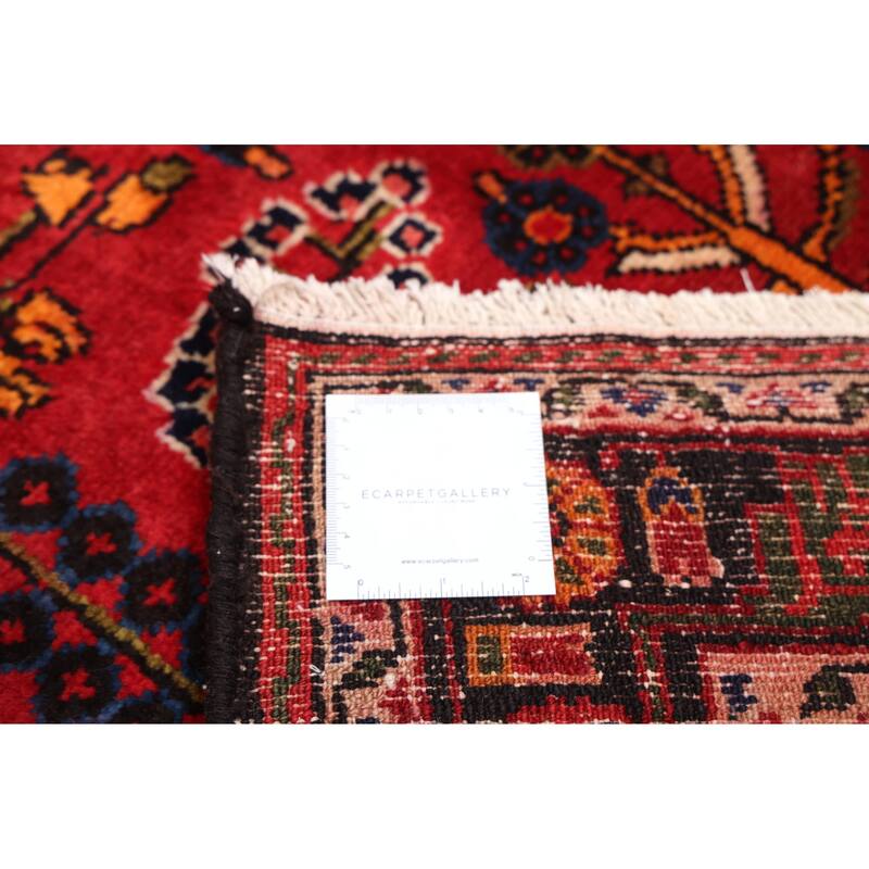 ECARPETGALLERY Hand-knotted Anadol Red Wool Rug - 3'8 x 11'5