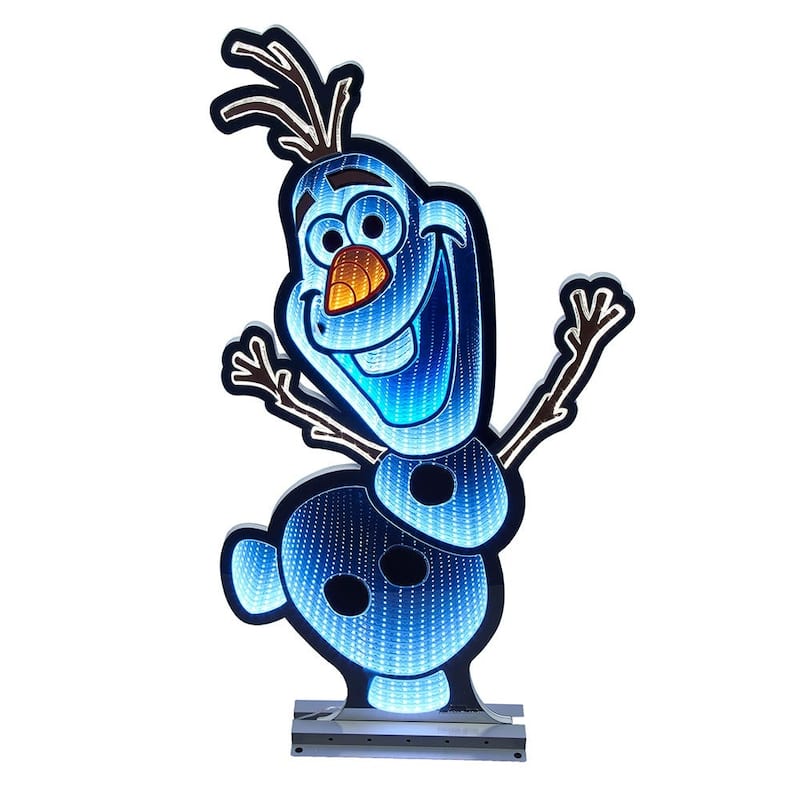 Kurt Adler Disney 35.4-Inch Dancing Olaf Infinity Light
