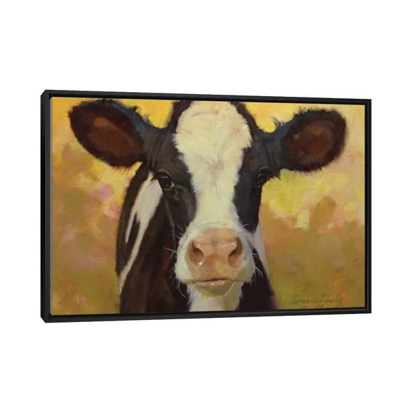 slide 2 of 9, iCanvas "Farm Pals III" by Carolyne Hawley Framed Black - 26x40