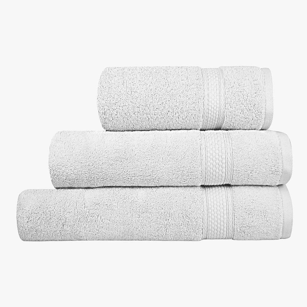 A1HC Bath Towel Sets, 100% Ring Spun Cotton, Zero Twist, Highly Absorbent, 500 GSM Low Lint, Quick Drying Bathroom Towel Sets
