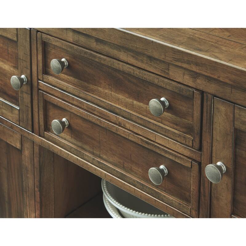 Signature Design by Ashley Mykolaiv Grey-brown Dining Room Server