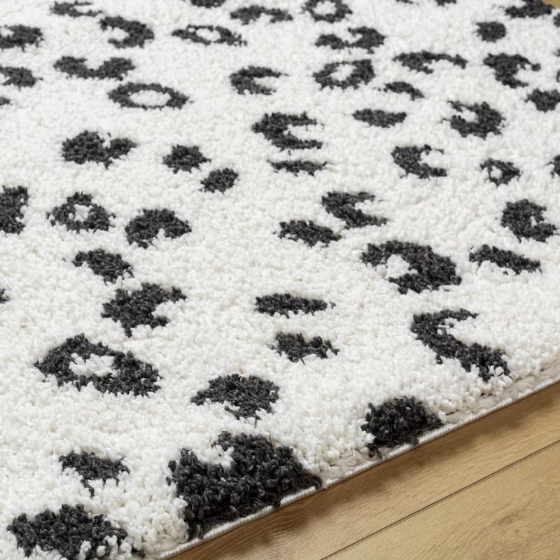 Livabliss Birmingham Animal Print Plush Area Rug