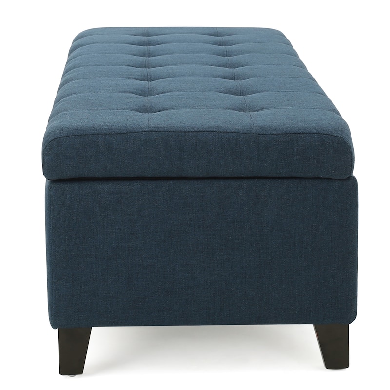 Roomfitters Modern Upholstered Storage Ottoman Bench, Lift-Top Entryway Seating