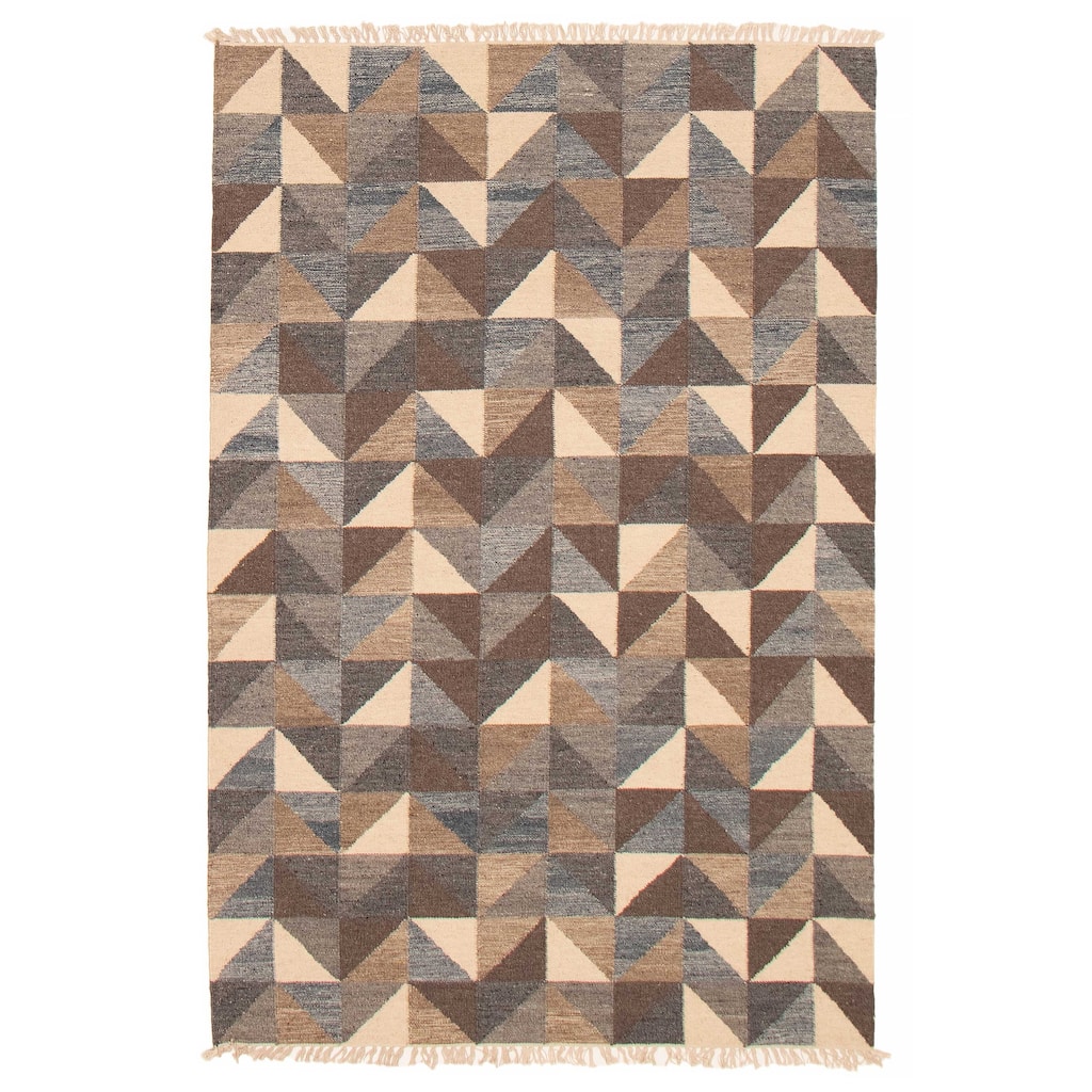 Ankara FW Brown Kilim 5'1" x 7'10" - 5'1 x 7'10