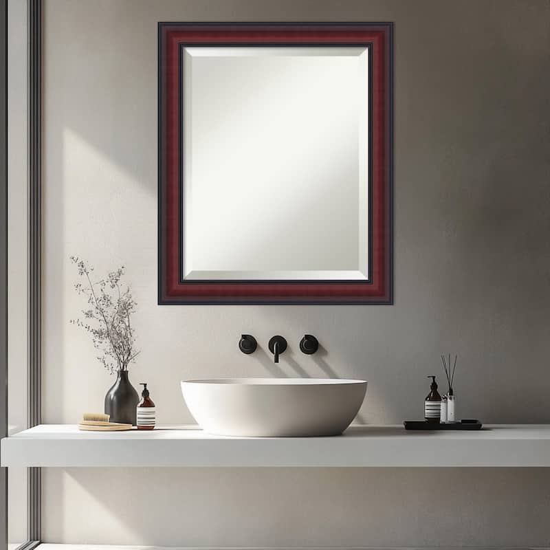 Dalat Beveled Framed Bathroom Vanity Wall Mirror