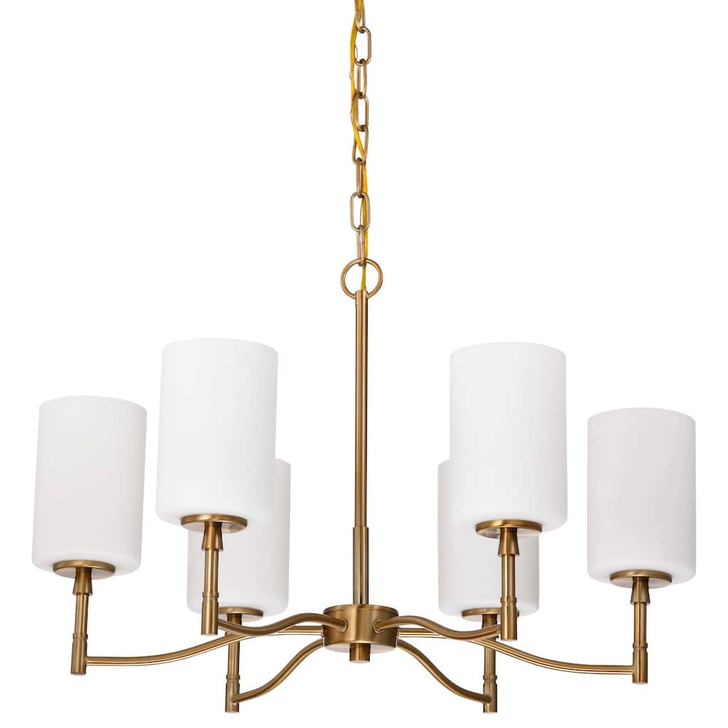 Nuvo Lighting 60/8206 Liam 6 Light 25" Wide Chandelier