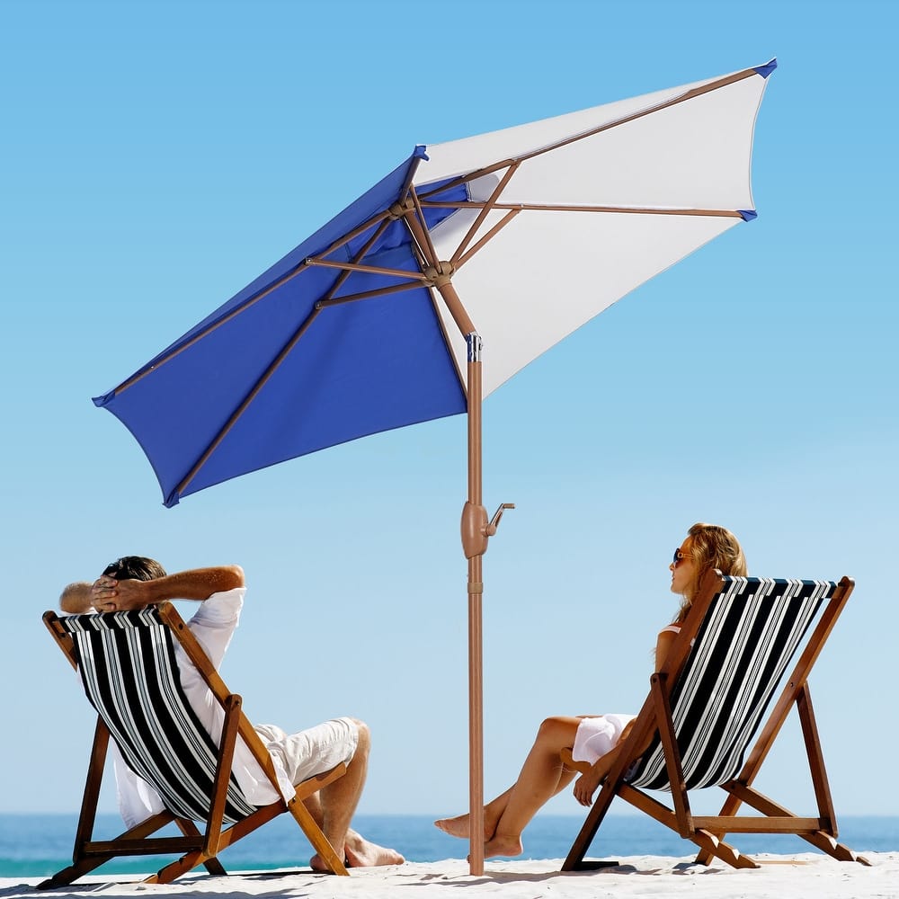 Ainfox Patio Umbrella Without Base for Garden Patio