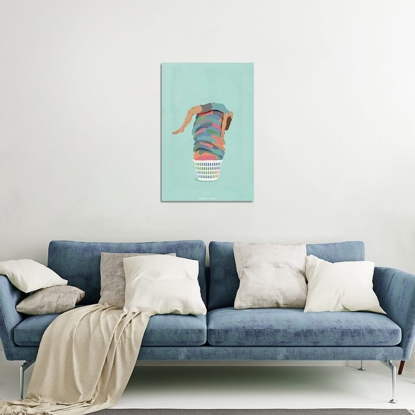 Laundry Day Print On Acrylic Glass by Giselle Dekel Bed Bath & Beyond