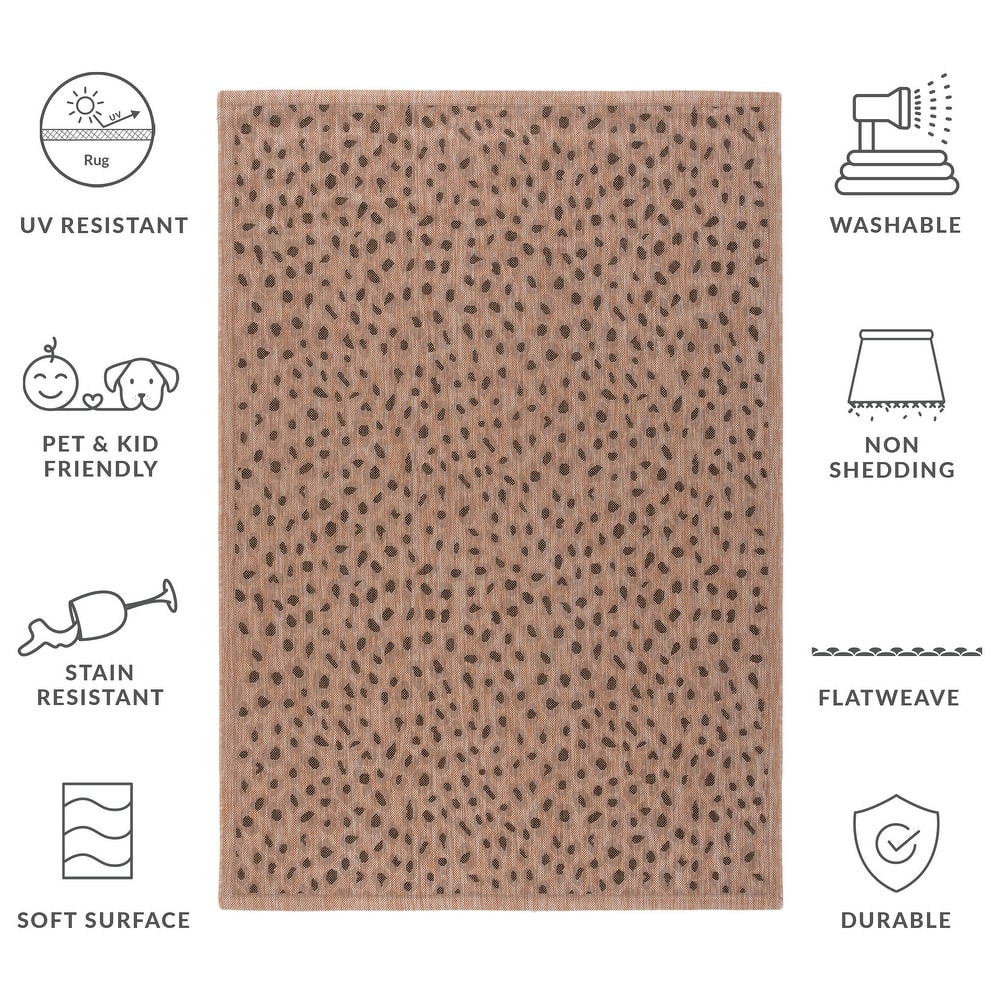 SAFAVIEH Courtyard Vasi Indoor /Outdoor Waterproof Patio Backyard Rug