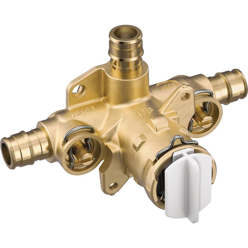 Moen M-Pact 3 Port Posi CPEX with Stops - Natural