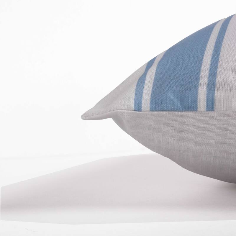 Rizzy Collection Striped Modern Throw Pillow