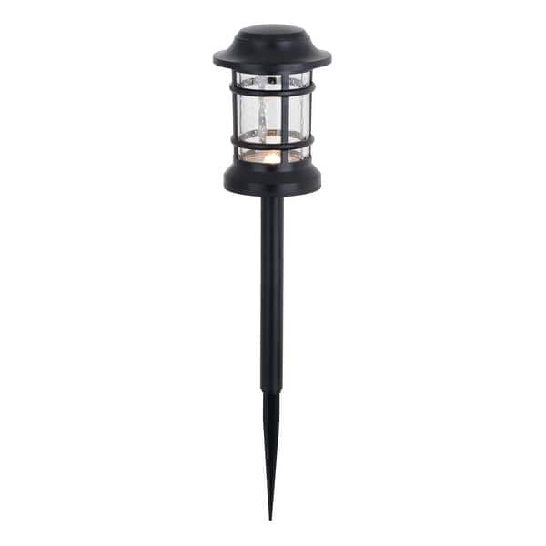 slide 2 of 9, Vaxcel Lighting T0756 Westmont 12V Outdoor Landscape LED Path Light Black