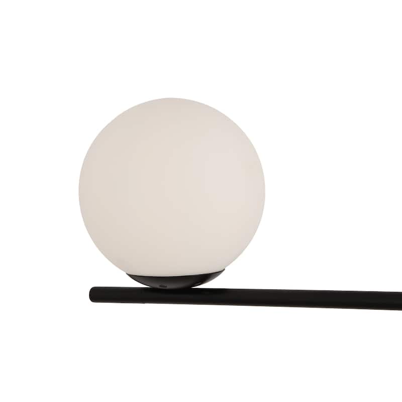 Modern 6-Light Dimmable Sputnik Bubble Chandelier for Dining Room