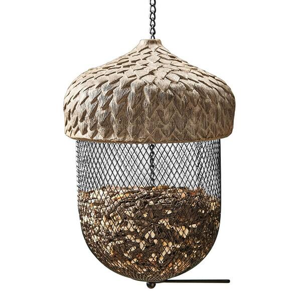 Shop Two S Company Acorn Shaped Bird Feeder Outdoor Covered