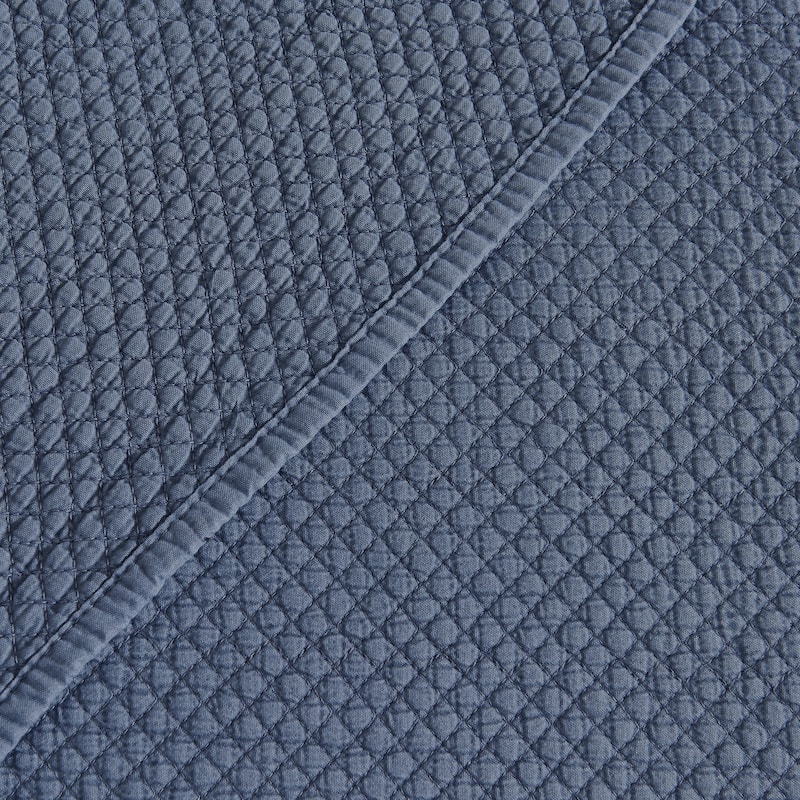 Linery & Co. Soft Stonewashed Stitched Lightweight Quilt Set