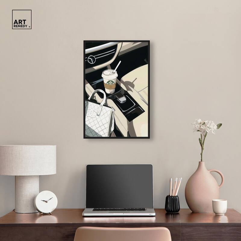On the Way Canvas by Art Remedy