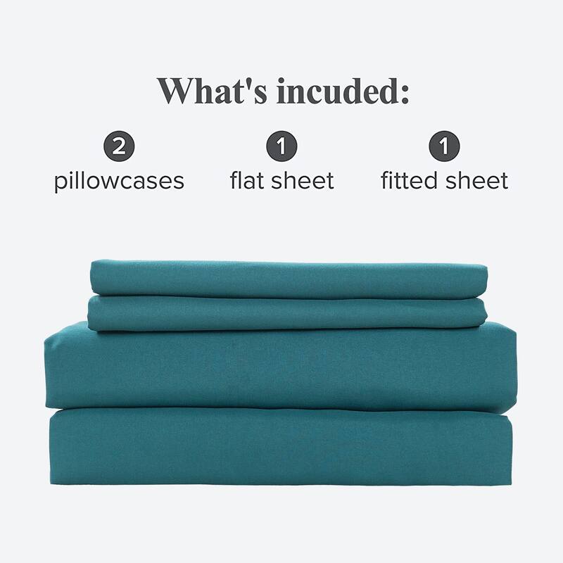 Serenta 4-piece Luxury Embroidered Bed Sheet Set