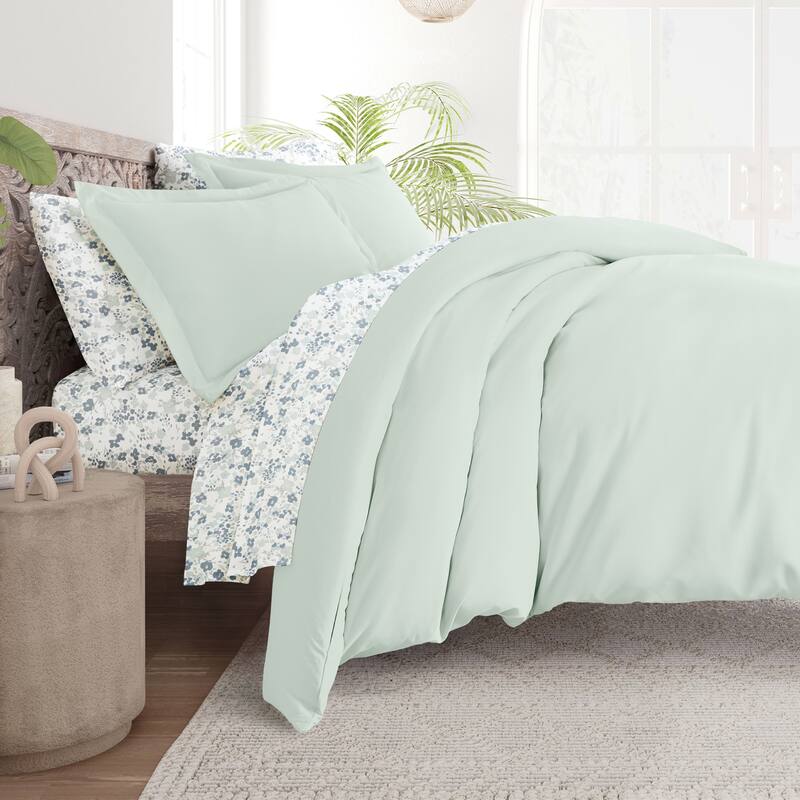 8pc Solid Duvet Bundle