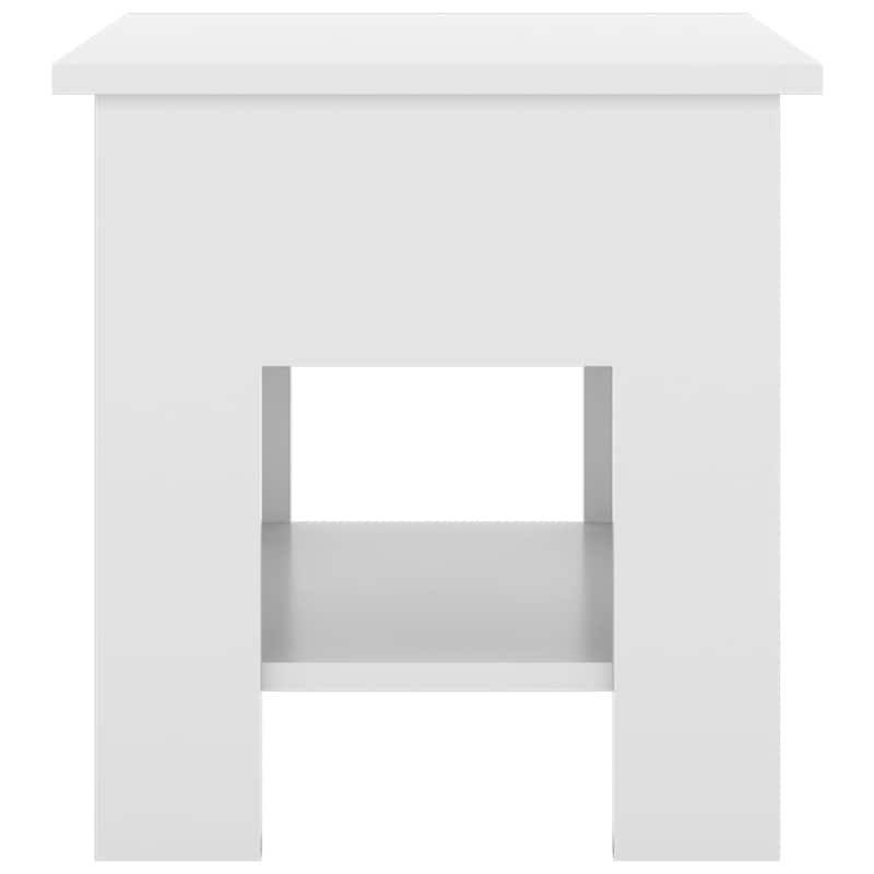 vidaXL Coffee Table End Table Sofa Table Living Room Furniture Engineered Wood - 15.7" x 15.7" x 16.5"