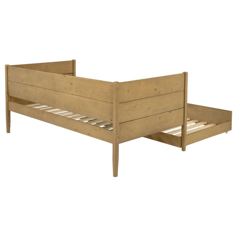 Stewart Natural Twin Daybed With Trundle