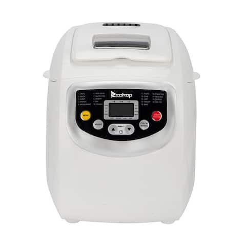 ZOKOP 2LB Bread Maker Machine With Automatic Feeding Function