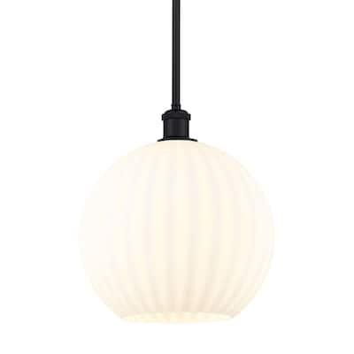 Innovations Lighting 516-1S-14-12 White Venetian Pendant White