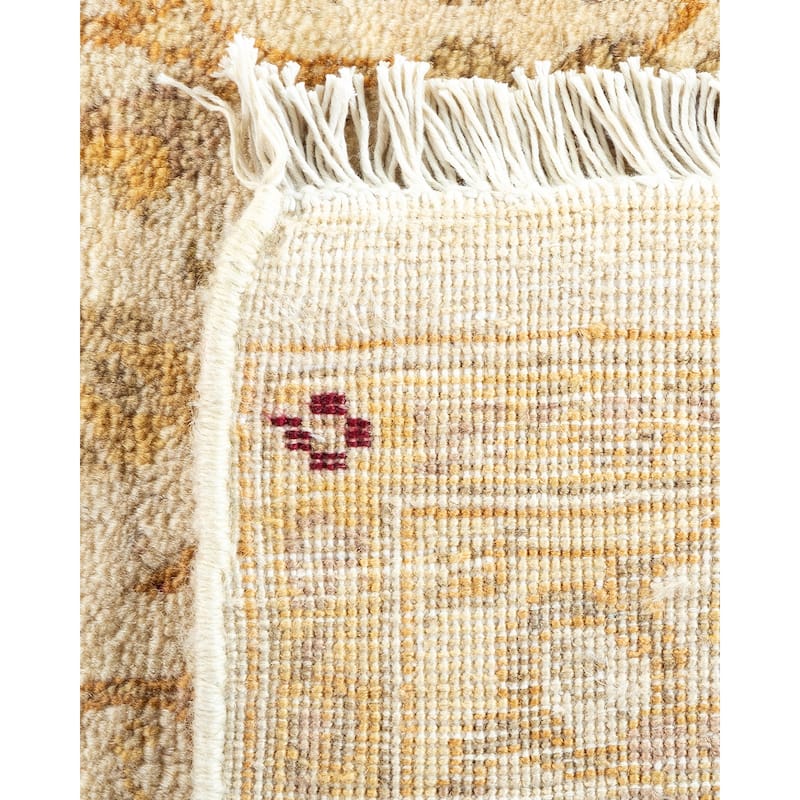 Overton Mogul, One-of-a-Kind Hand-Knotted Runner - Ivory, 3' 0" x 22' 8" - 3' 0" x 22' 8"