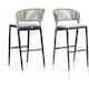 Option BarHeight-Stone Cushion
