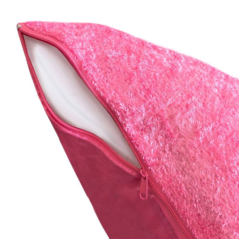 Fresh Ideas Velvet Body Pillow Cover 2-Pack