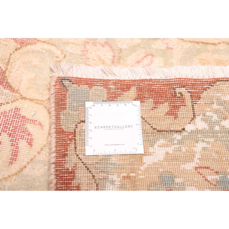 ECARPETGALLERY Hand-knotted Antalya Vintage Red Wool Rug - 9'5 x 13'9