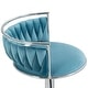 preview thumbnail 67 of 155, Velvet Upholstered Adjustable Bar Stool Swivel Counter Chair Set of 2