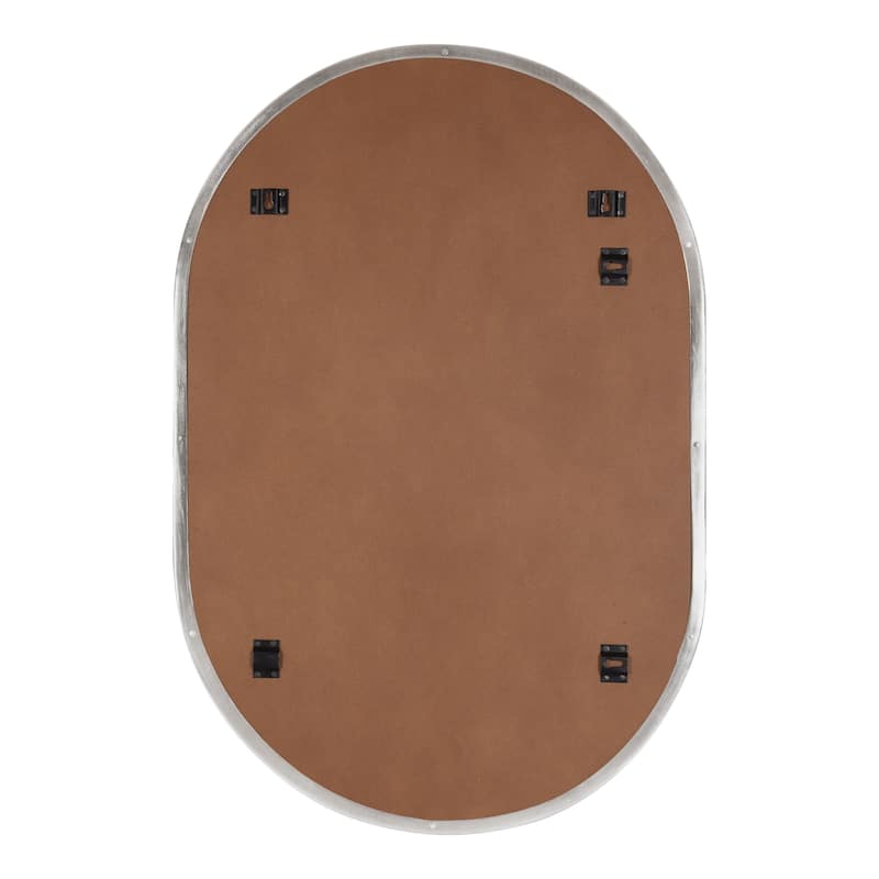 Kate and Laurel Rollo Capsule Framed Wall Mirror