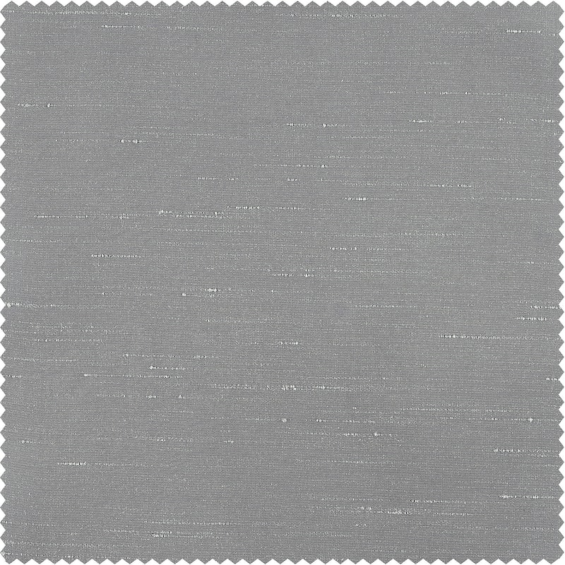 Exclusive Fabrics Textured Dupioni Faux Silk 84-inch Grommet Blackout Grommet Curtain (1 Panel) - 50 x 84