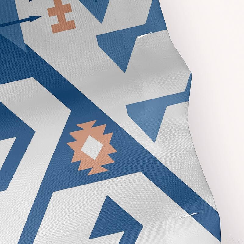 71 x 74-inch Jodhpur Medallion 2 Geometric Print Shower Curtain