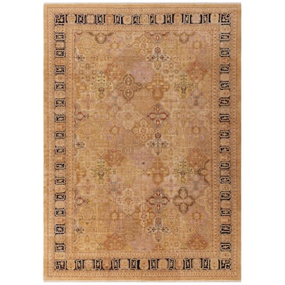 SAFAVIEH Couture Hand-knotted Peshawar Nesrin Traditional Oriental Wool Rug with Fringe