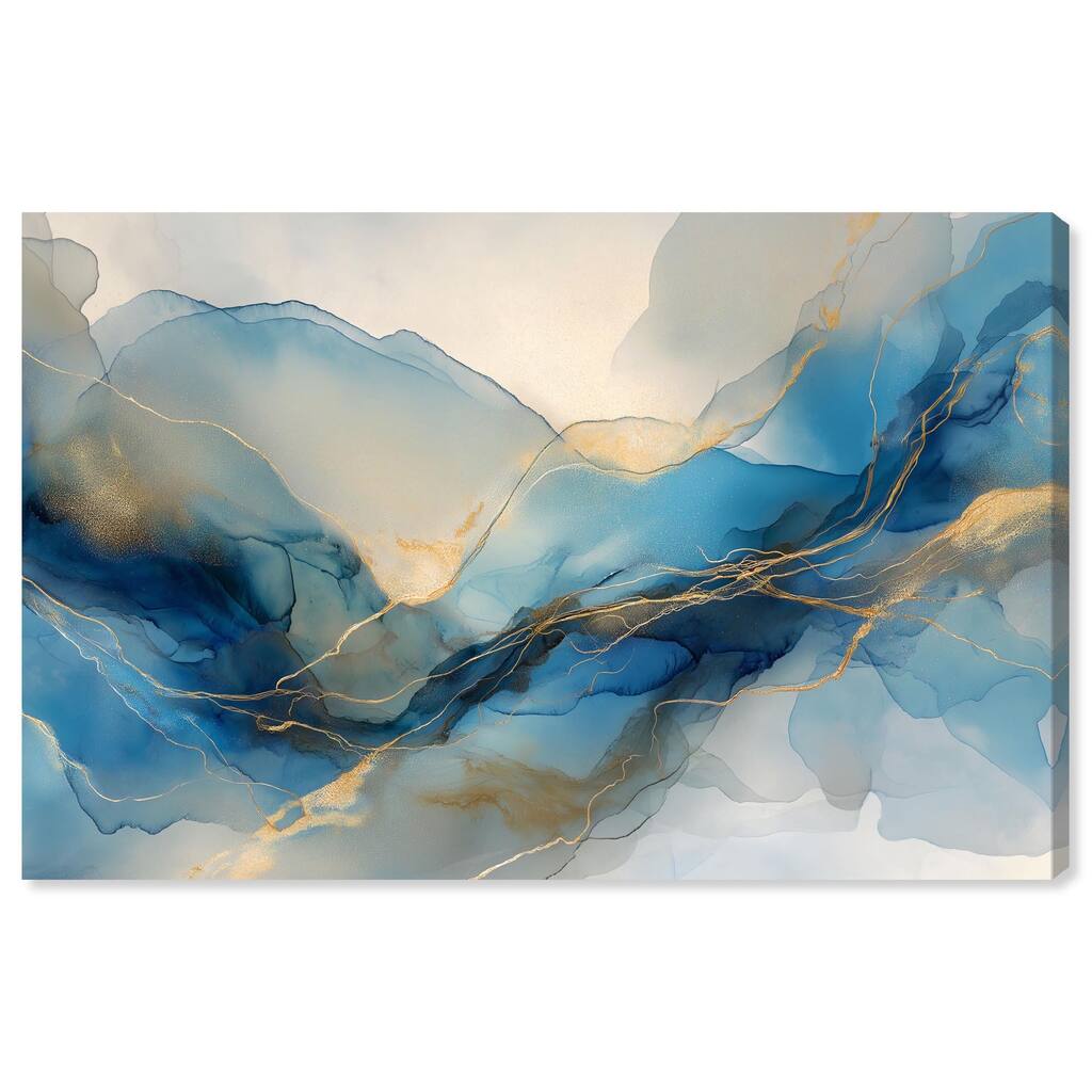 Postmodern Flow II Canvas by Art Remedy, Gallery Wrapped