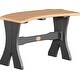 preview thumbnail 9 of 29, Poly Lumber Round Dining Table Set with 28" Benches