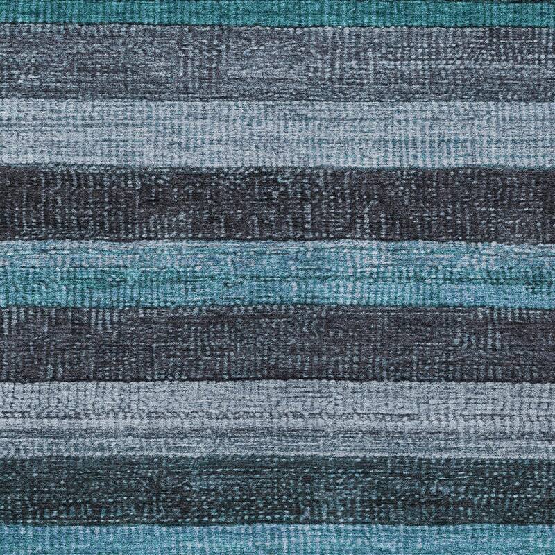 HomeRoots Striped Transitional Rectangle Outdoor Rug