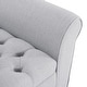 preview thumbnail 28 of 49, Christopher Knight Home - Keiko Contemporary Rolled Arm Fabric Storage Ottoman Bench