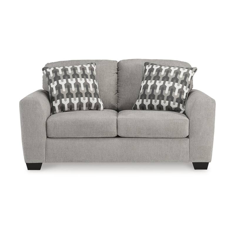 Signature Design by Ashley Avenal Park Gray Loveseat - 71"W x 40"D x 40"H