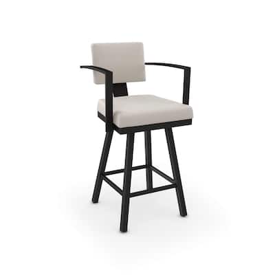 Amisco Akers Swivel Counter Stool
