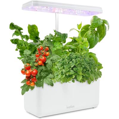 7-Pod Hydroponics Growing System Kit Garden planter w/ LED Grow Light - Multicolor