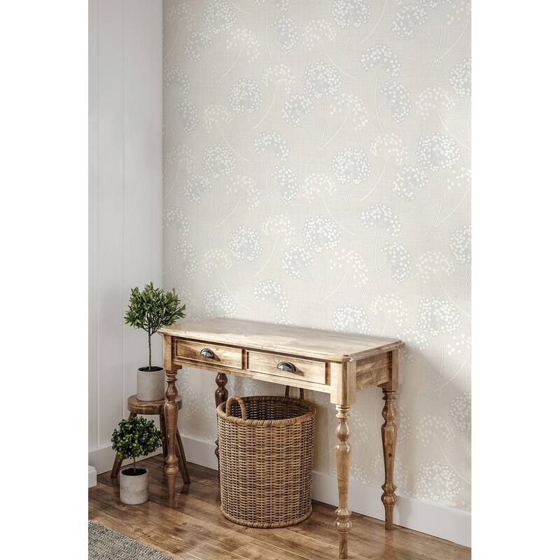 Fine Decor Grace Dove Floral Wallpaper