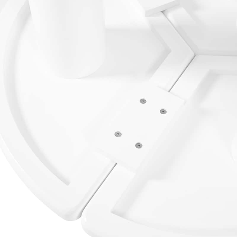 Round Petal Shaped Coffee Table
