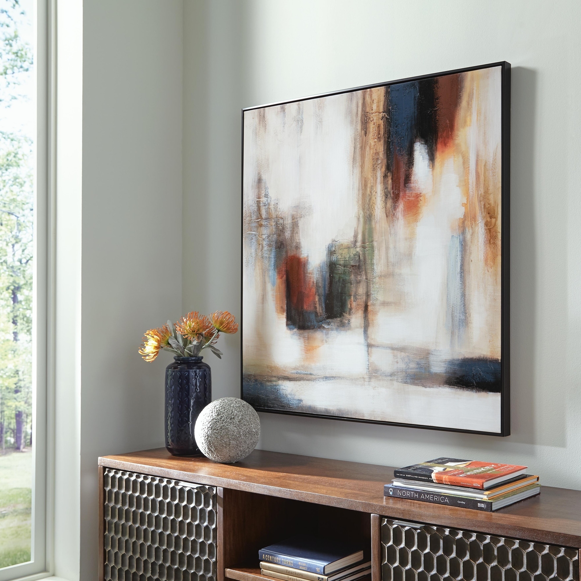 Signature Design by Ashley Pigeonford Gray/Brown Wall Art