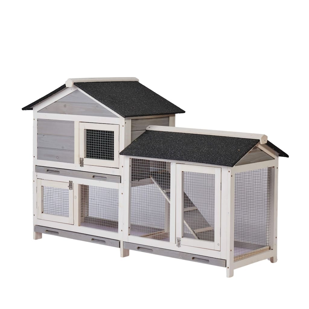 Durable Chicken House Waterproof Wooden Animal Hutch