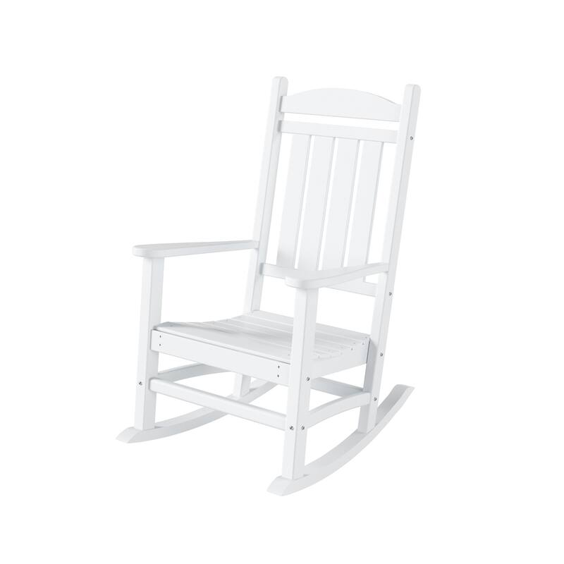 Laguna Hdpe All Weather Outdoor Patio Rocking Chair (Set of 4)