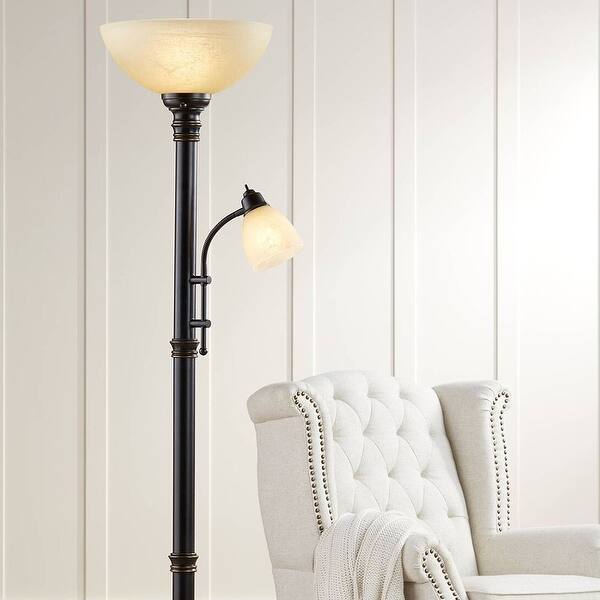 Bronze Torchiere Floor Lampnull