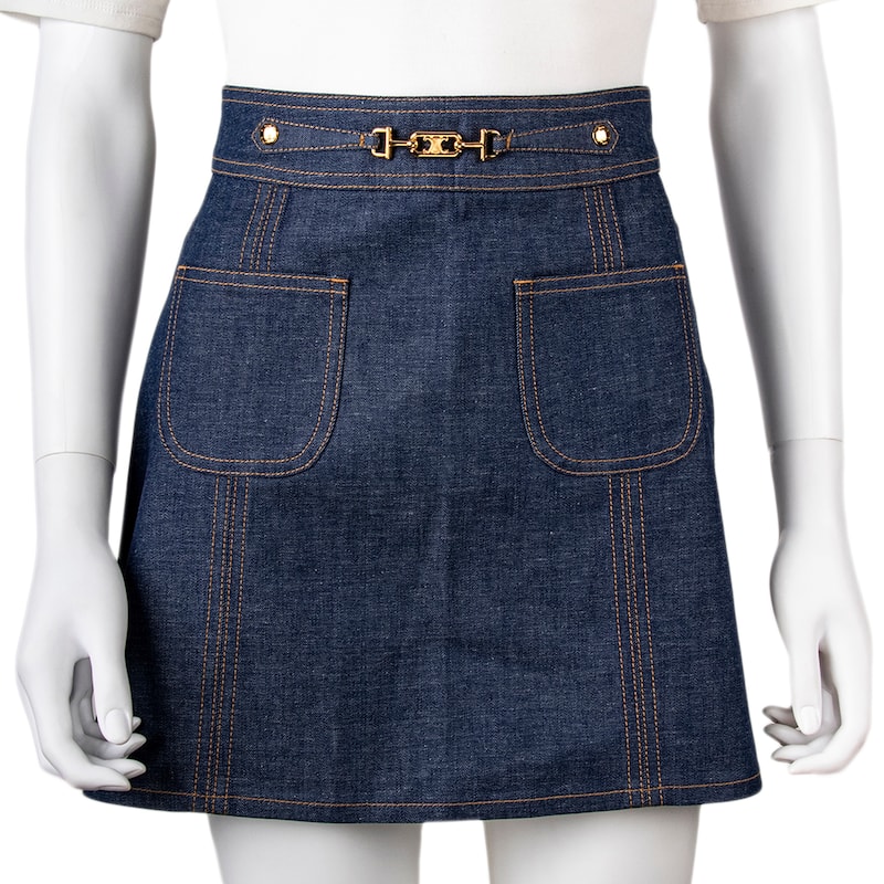 Celine Trapeze Mini Skirt - 25