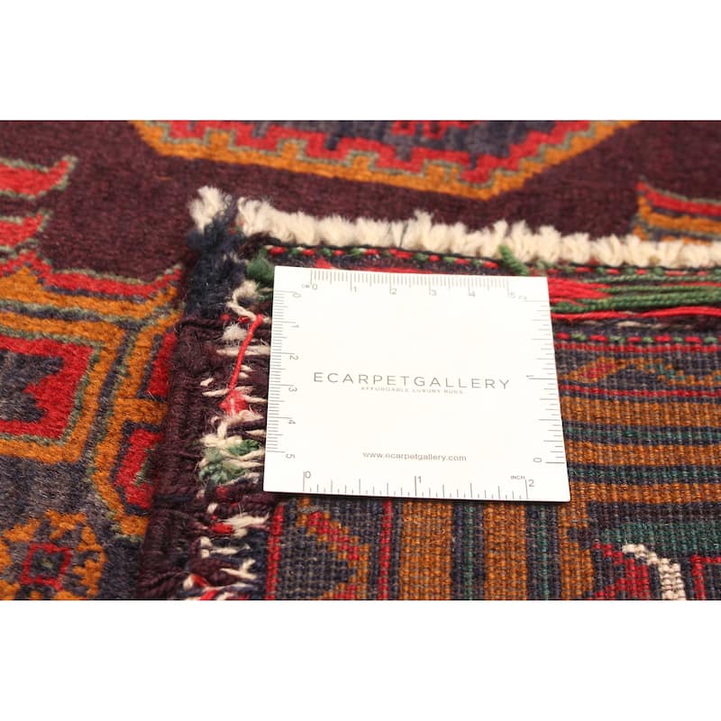 ECARPETGALLERY Hand-knotted Teimani Charcoal Wool Rug - 3'10 x 6'4